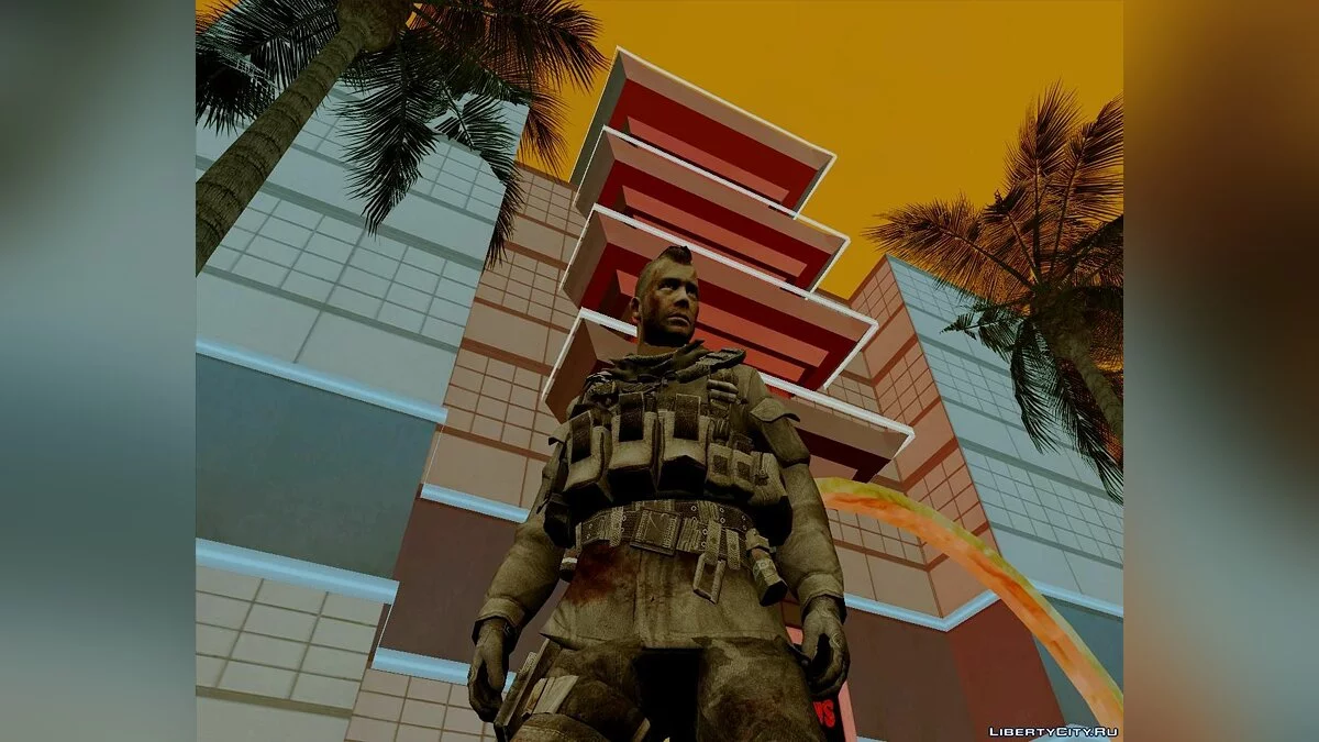 Soap from CoD MW3 / GTA San Andreas