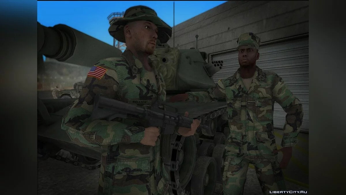 90s California National Guard	 / GTA San Andreas
