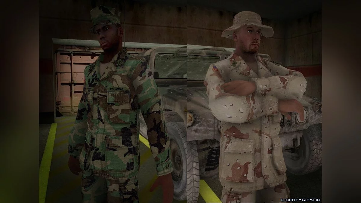 90s California National Guard	 / GTA San Andreas