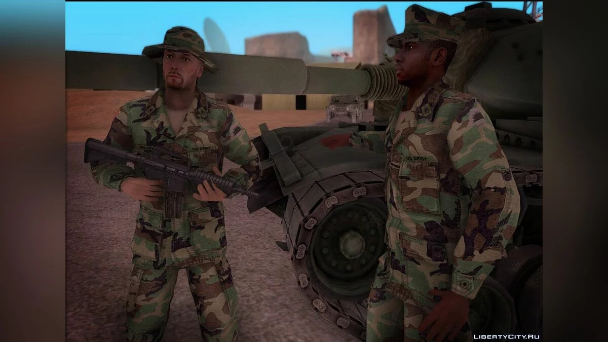 90s California National Guard	 / GTA San Andreas