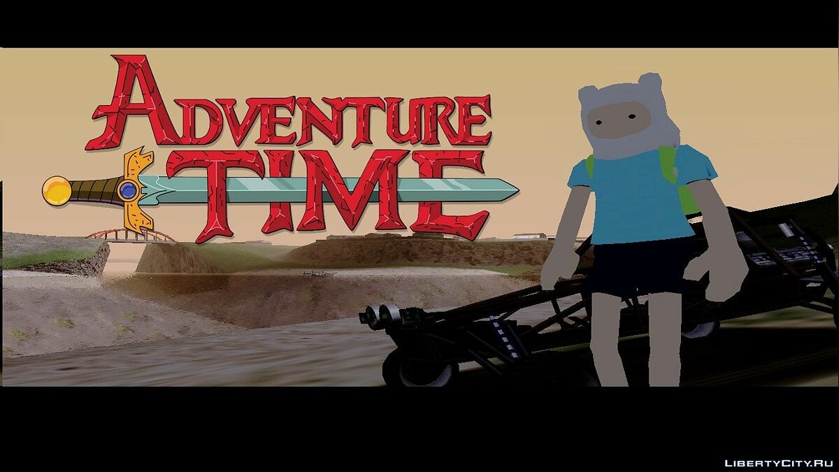 Скачать Adventure time [Finn] для GTA San Andreas