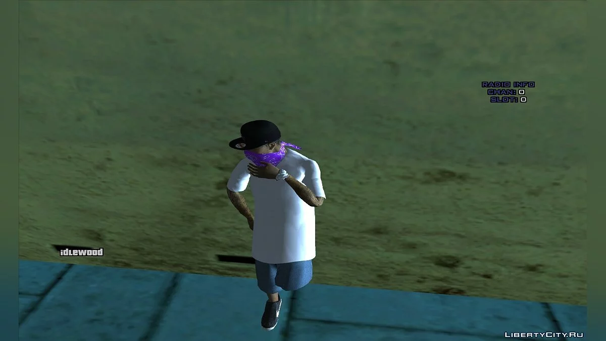 East Side Ballas Member ( Ballas1) / GTA San Andreas