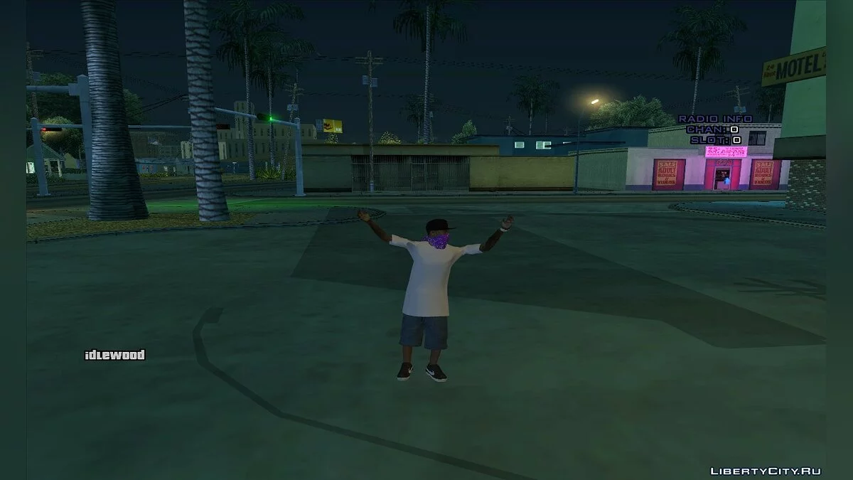 East Side Ballas Member ( Ballas1) / GTA San Andreas