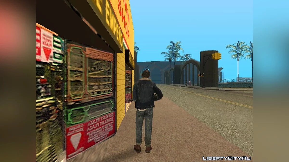 [GTA V] Trevor with Blue Denim Jacket / GTA San Andreas