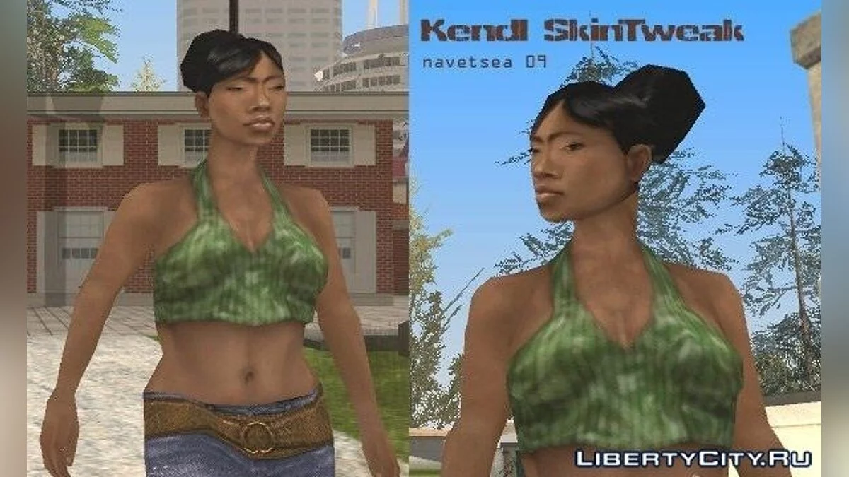 Ретекстуризация персонажей  / GTA San Andreas
