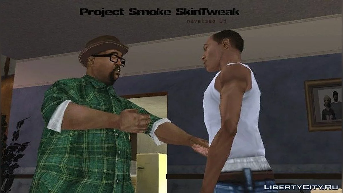 Ретекстуризация персонажей  / GTA San Andreas