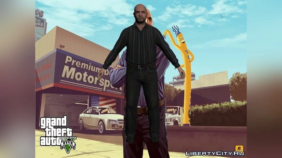 Siemon Yetarian From GTA V / GTA San Andreas