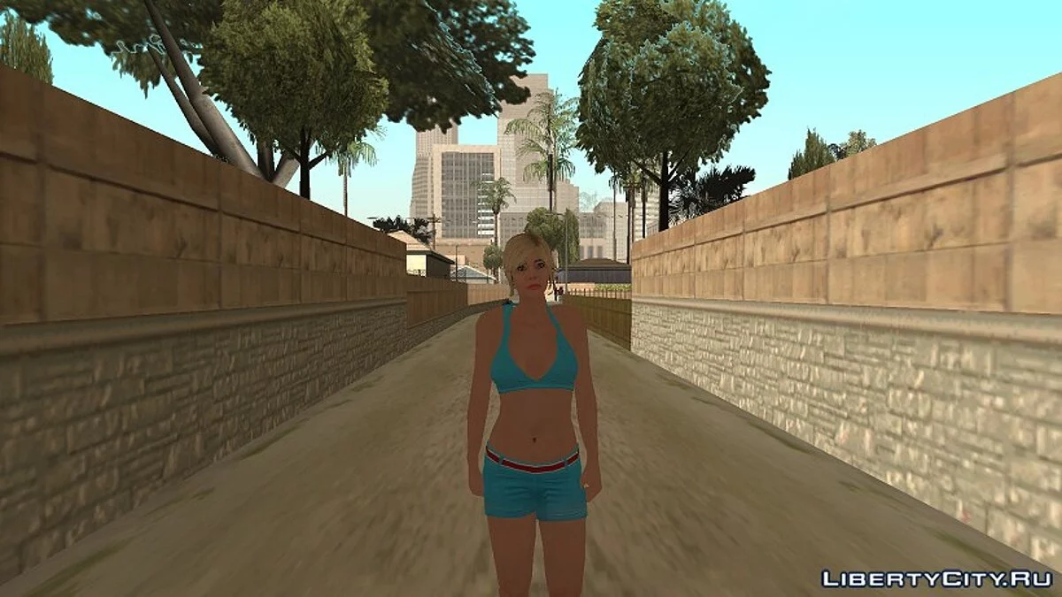 Трейси Де Санта из GTA V / GTA San Andreas