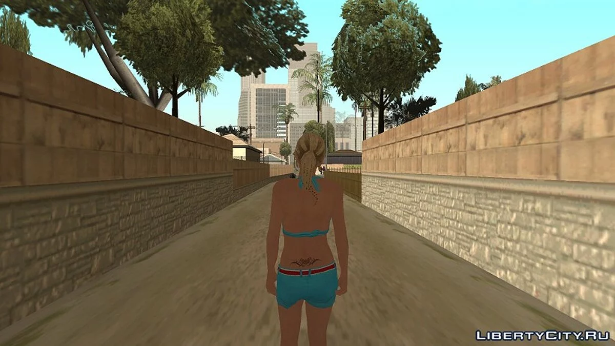 Трейси Де Санта из GTA V / GTA San Andreas