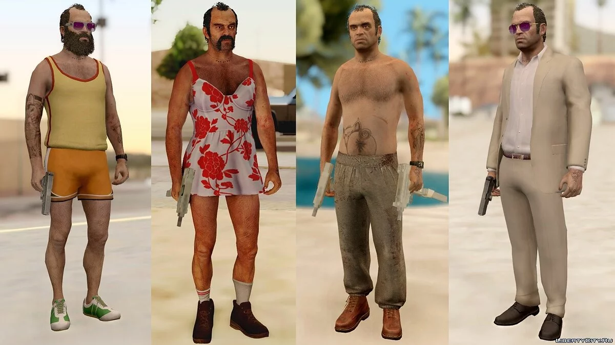 Trevor Phillips Skin Pack / GTA San Andreas