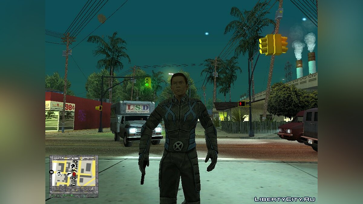 Скачать Айсмен из игры X-Men The Official Game для GTA San Andreas