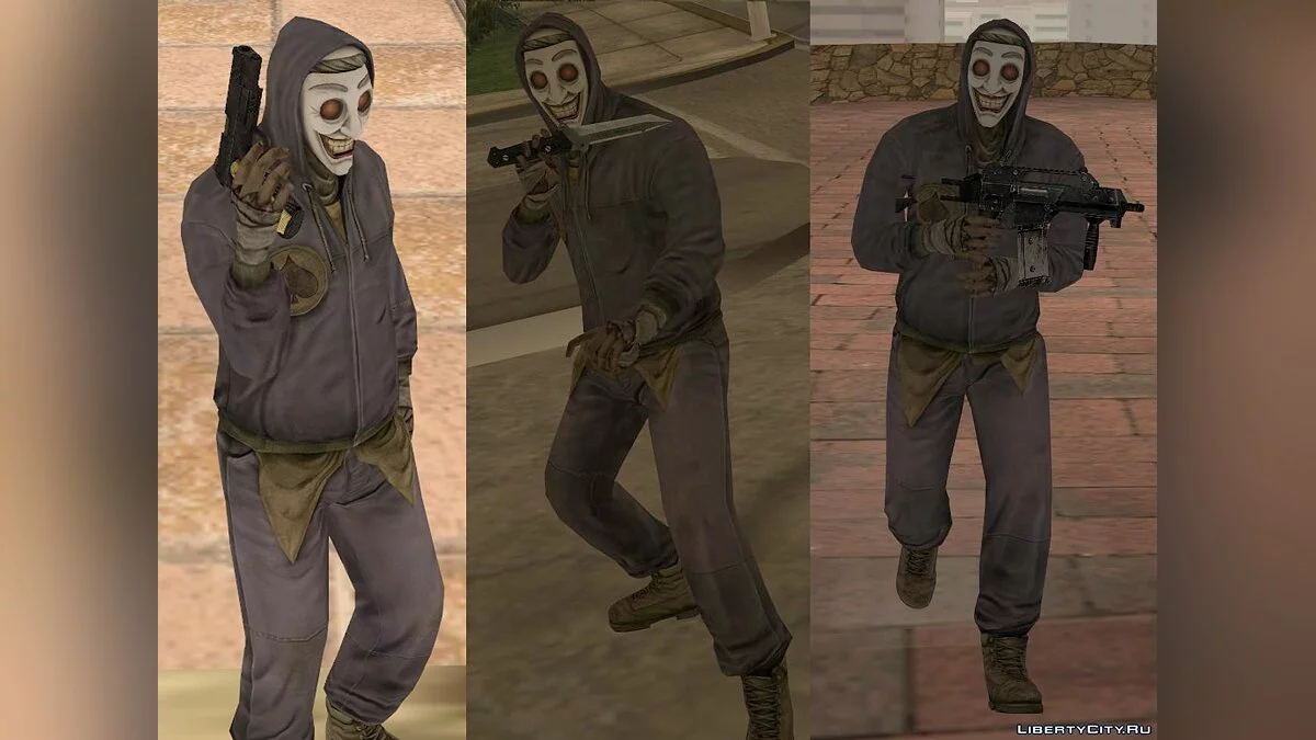 Бандит джокера, конверт из Injustice / GTA San Andreas