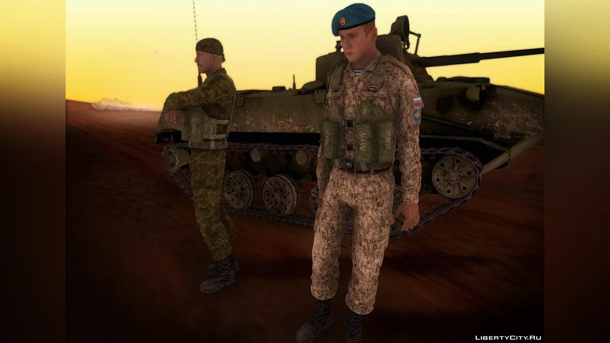 Гранатометчик ВДВ. САР / GTA San Andreas