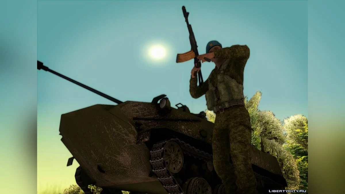 Гранатометчик ВДВ. САР / GTA San Andreas