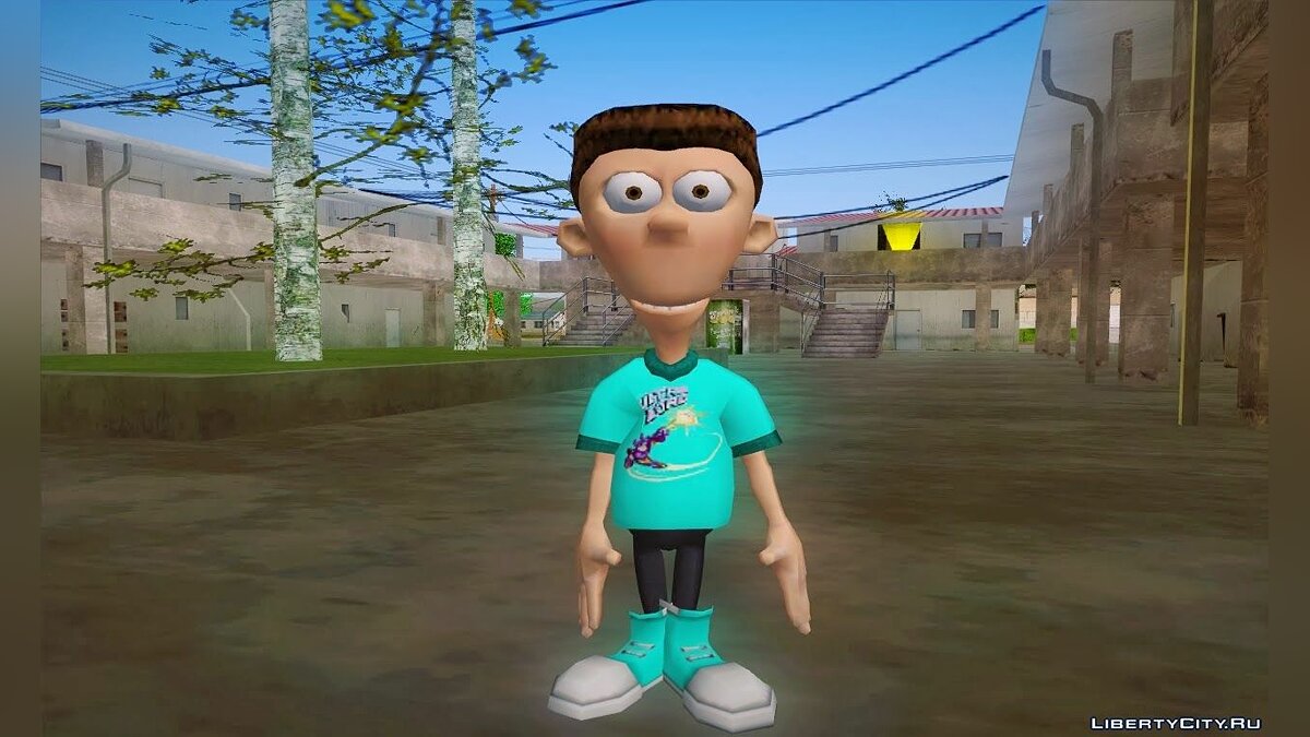 Скачать Jimmy Neutron Pack для GTA San Andreas