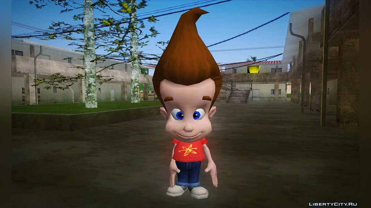 Скачать Jimmy Neutron Pack для GTA San Andreas