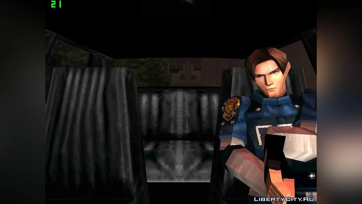 Ретро Леон С. Кеннеди  и Пирс Ниванс из мода для Resident Evil 6 / GTA San Andreas
