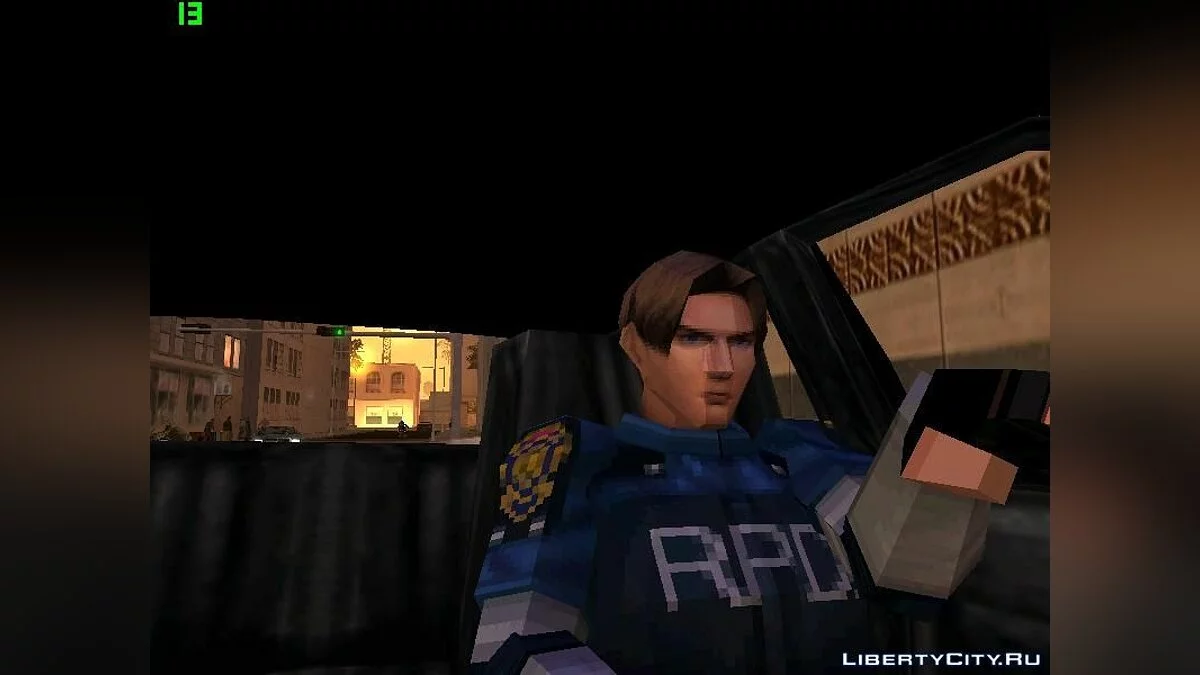 Ретро Леон С. Кеннеди  и Пирс Ниванс из мода для Resident Evil 6 / GTA San Andreas