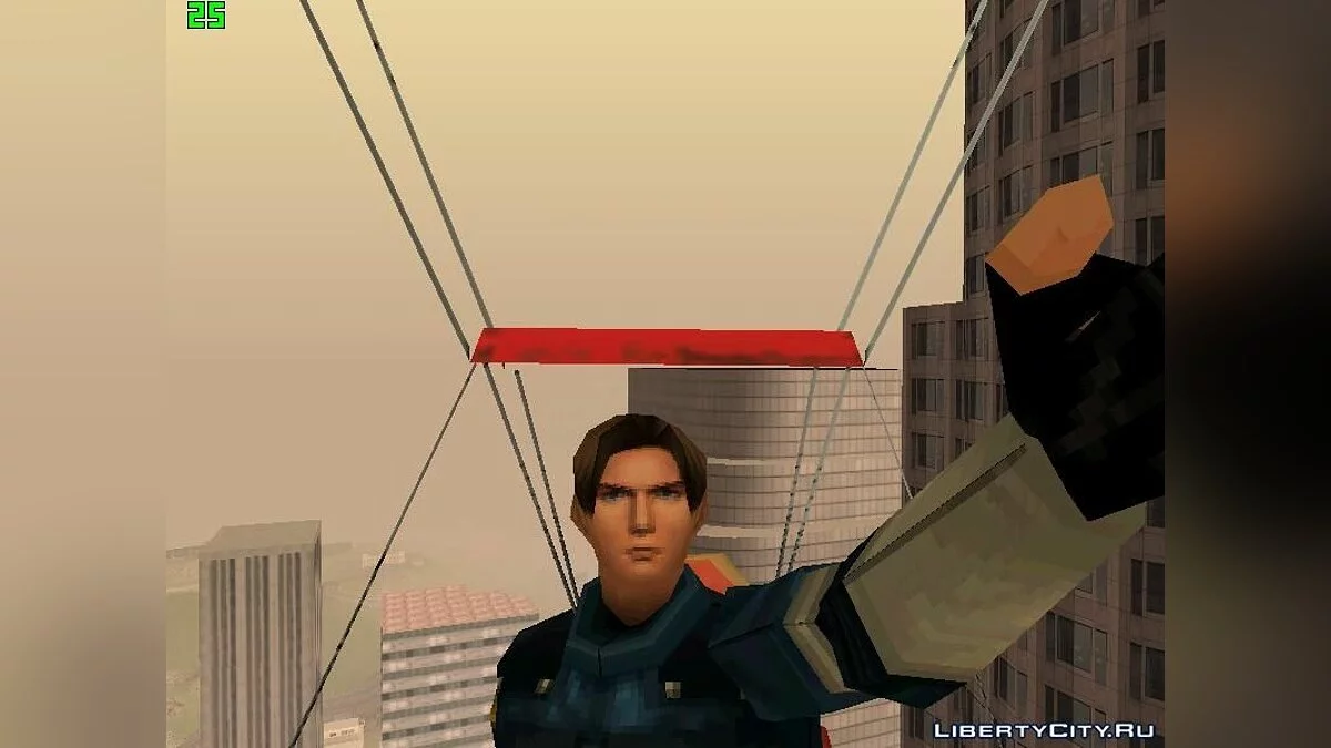 Ретро Леон С. Кеннеди  и Пирс Ниванс из мода для Resident Evil 6 / GTA San Andreas