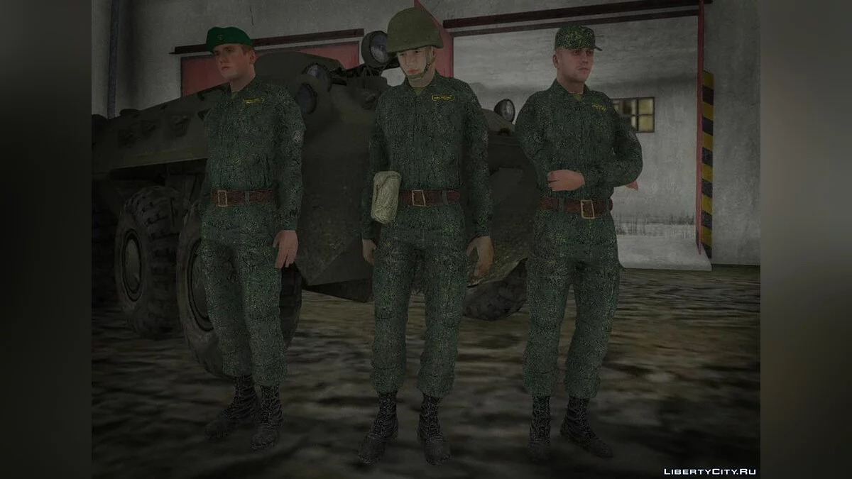 Рядовой Мотострелковых Войск. САР / GTA San Andreas