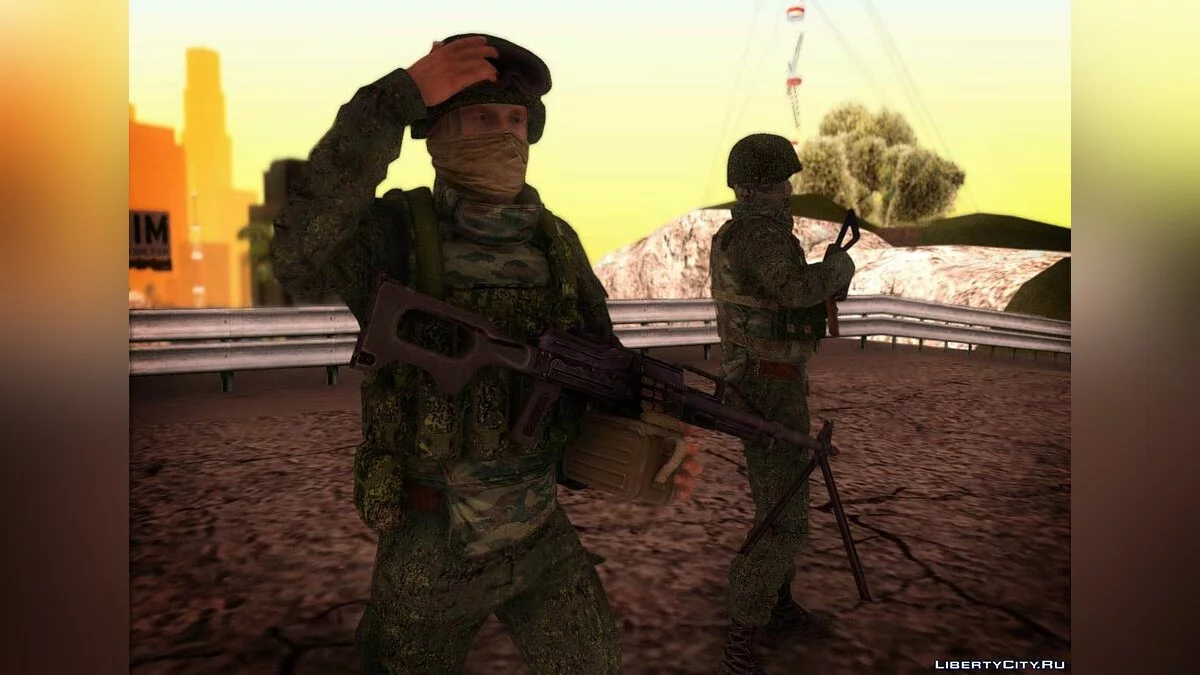 Штурмовик и Пулеметчик. САР / GTA San Andreas