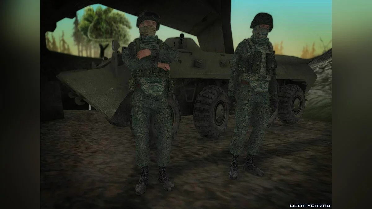 Штурмовик и Пулеметчик. САР / GTA San Andreas