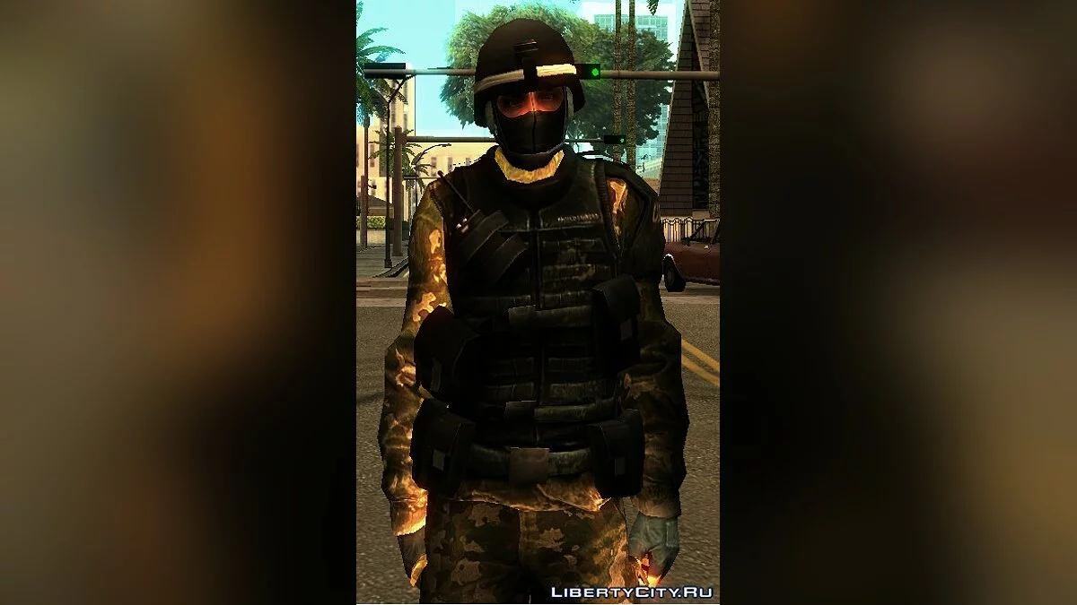Soldier from Prototype 2 / GTA San Andreas