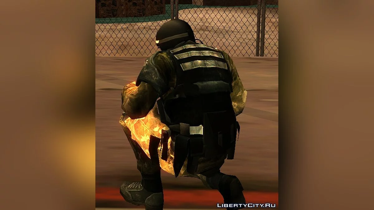 Soldier from Prototype 2 / GTA San Andreas