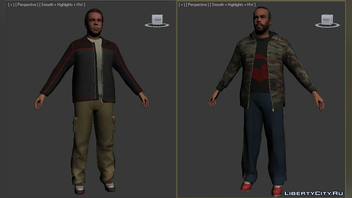 GTA_V Skin PACK v1 / GTA San Andreas