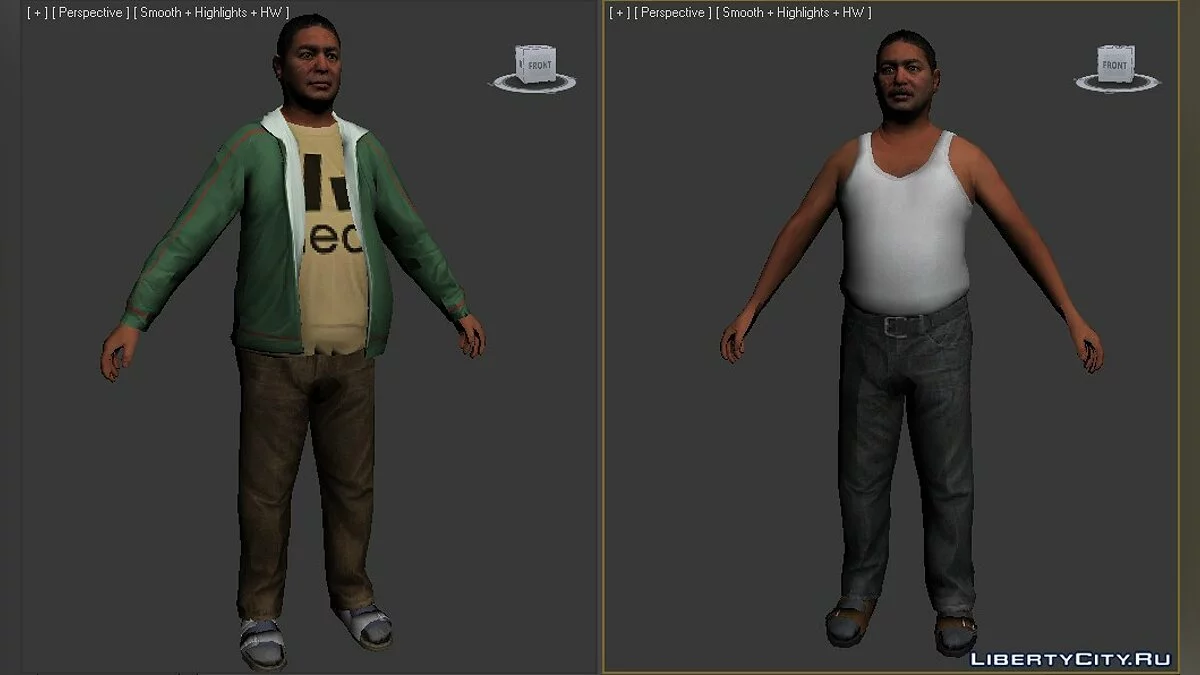 GTA_V Skin PACK v1 / GTA San Andreas