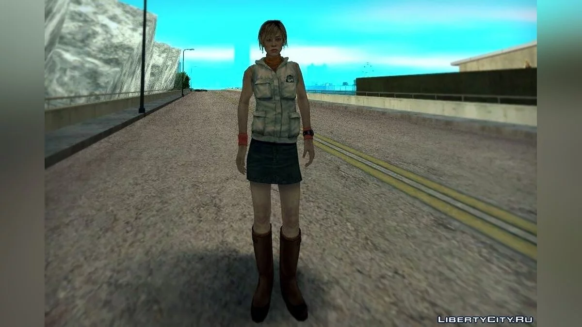 Heather Mason from Silent Hill 3 / GTA San Andreas