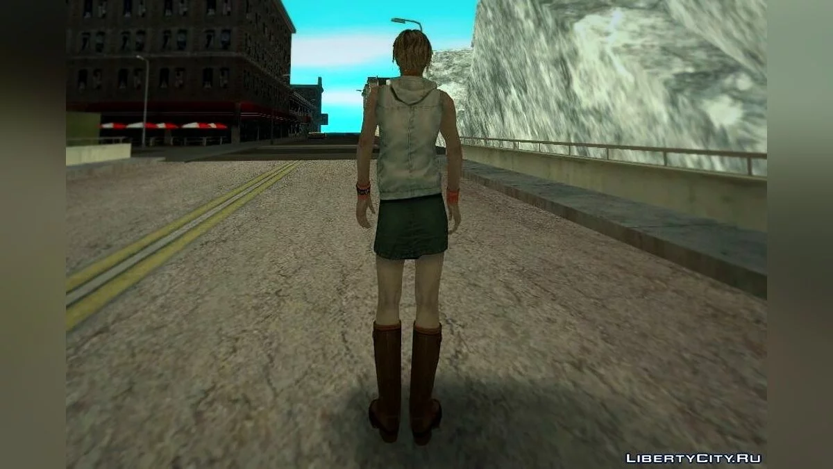 Heather Mason from Silent Hill 3 / GTA San Andreas