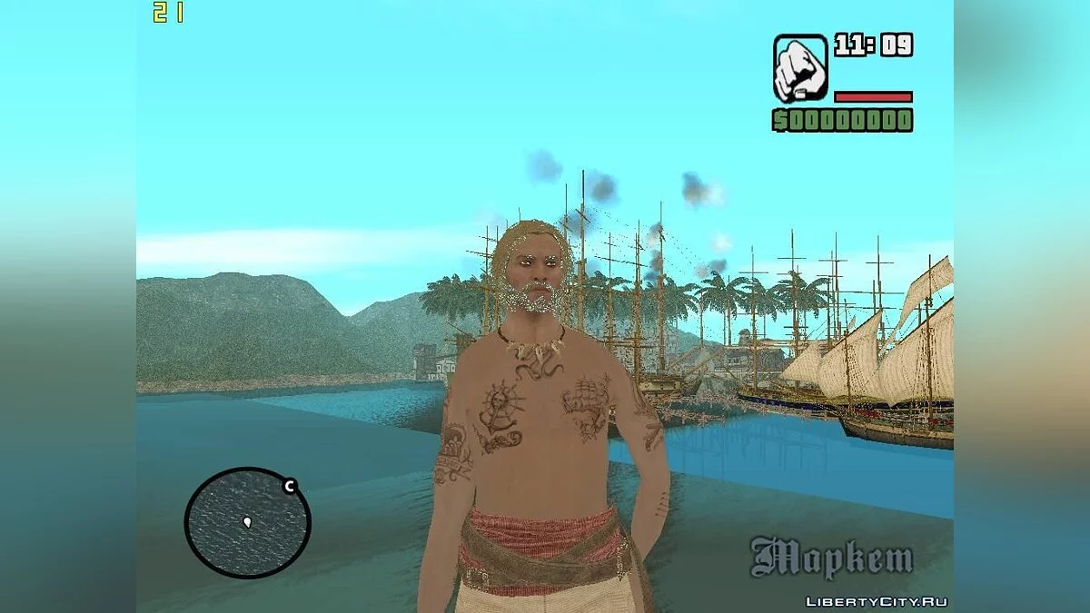Эдвард кэнуэй AC4 / GTA San Andreas