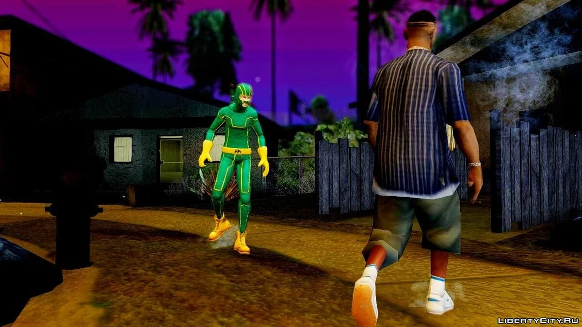 Kick Ass from Kick Ass 2 / GTA San Andreas