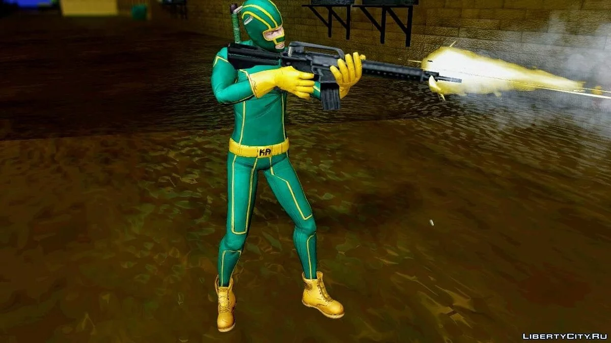 Kick Ass from Kick Ass 2 / GTA San Andreas