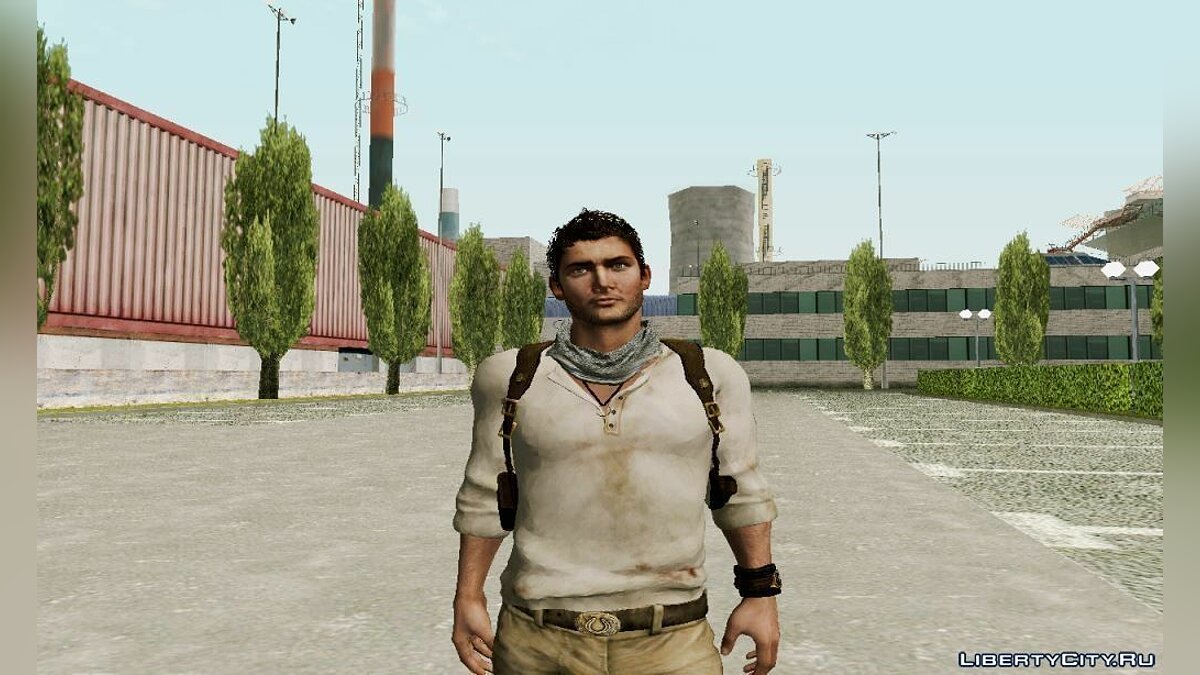 Скачать Nathan Drake из игры Uncharted 3 для GTA San Andreas