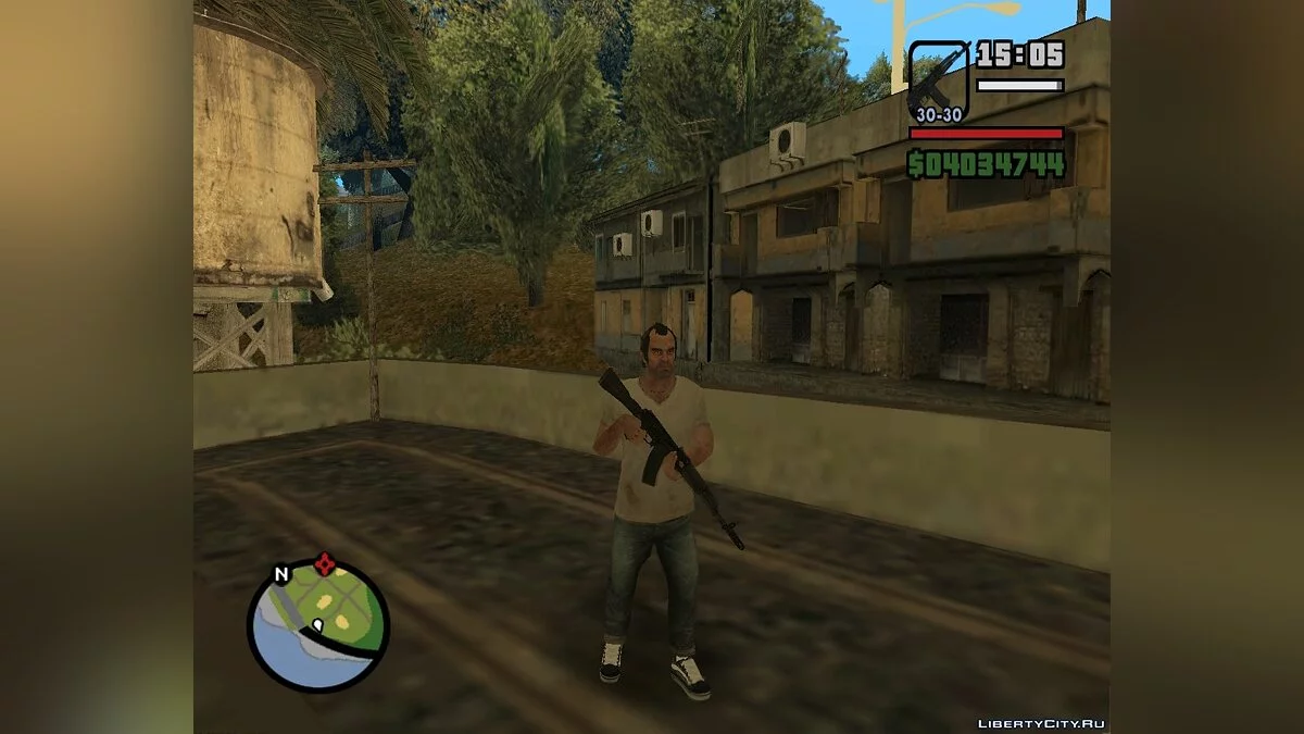 Trevor Player Mod v.1 / GTA San Andreas