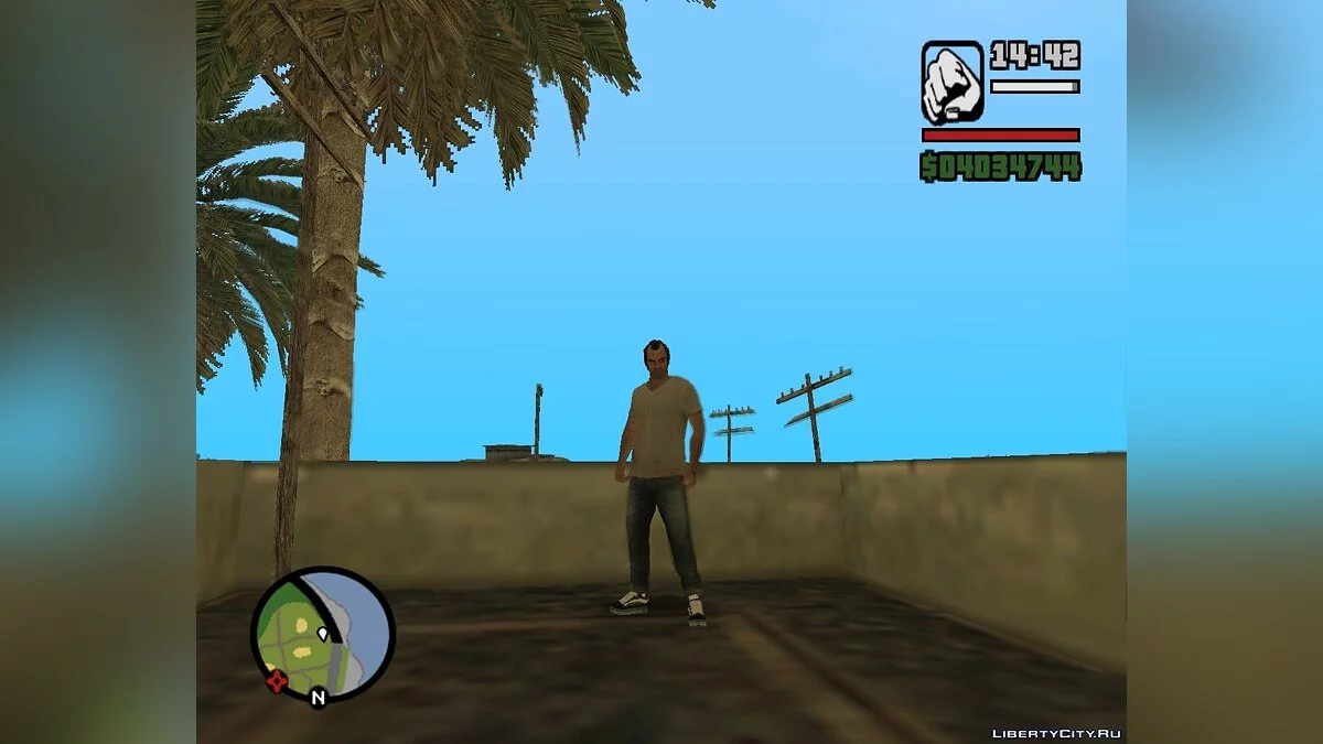 Trevor Player Mod v.1 / GTA San Andreas