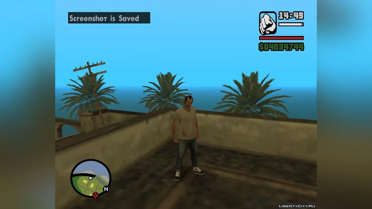 Trevor Player Mod v.1 / GTA San Andreas