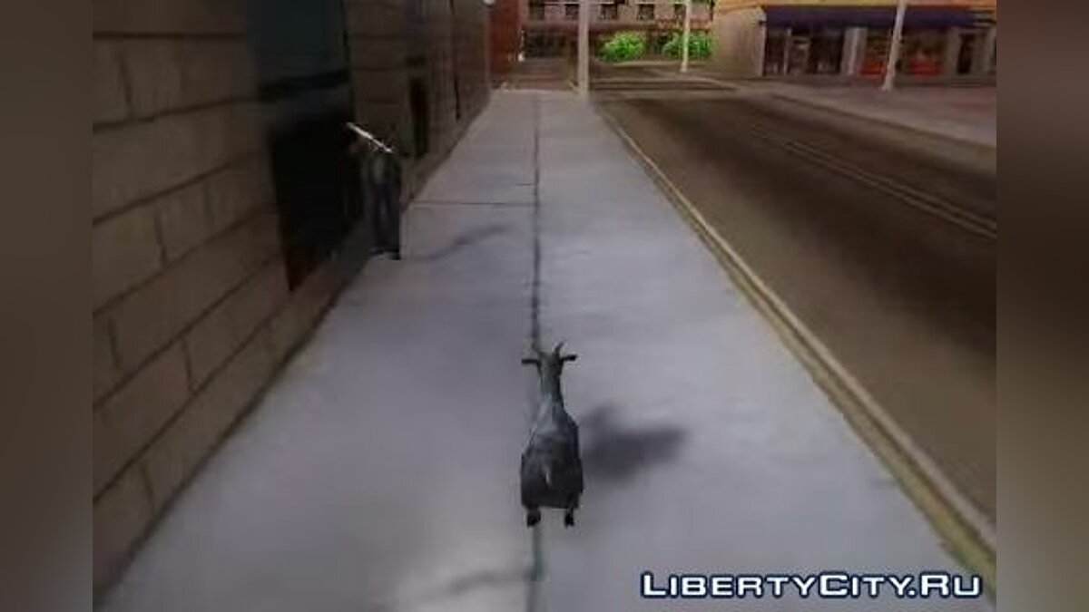 Скачать Goat Simulator Skin для GTA San Andreas