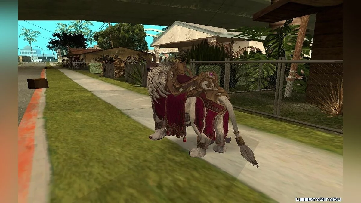 Regal Frostlion из Tera Online / GTA San Andreas