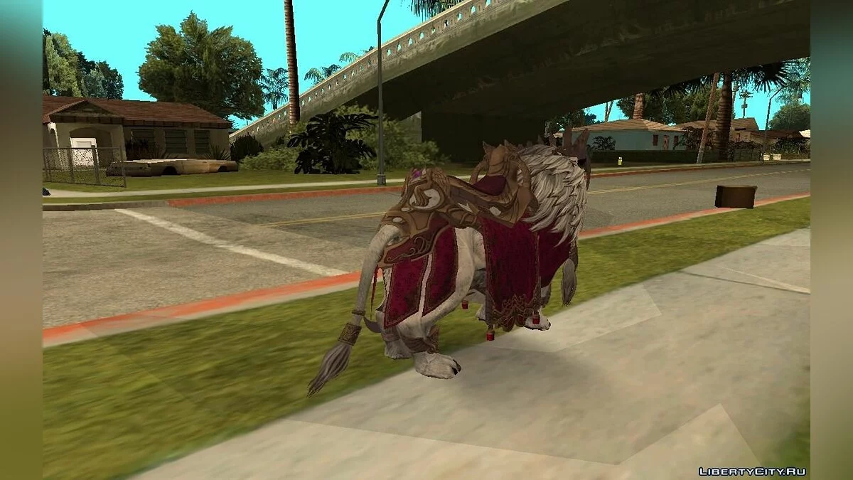 Regal Frostlion из Tera Online / GTA San Andreas