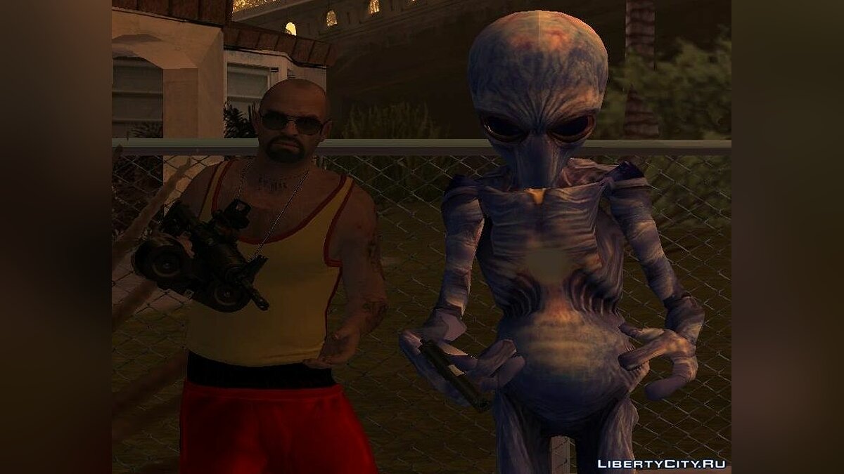 Скачать [REL] Alien для GTA San Andreas