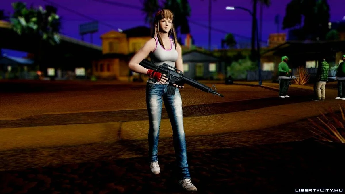 Dead Or Alive 5 Hitomi 1st Cos / GTA San Andreas