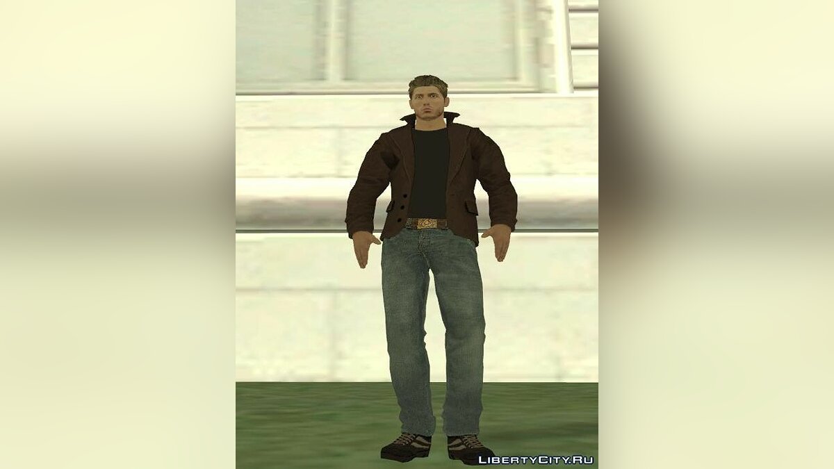 Скачать Dean Winchester [Supernatural] для GTA San Andreas