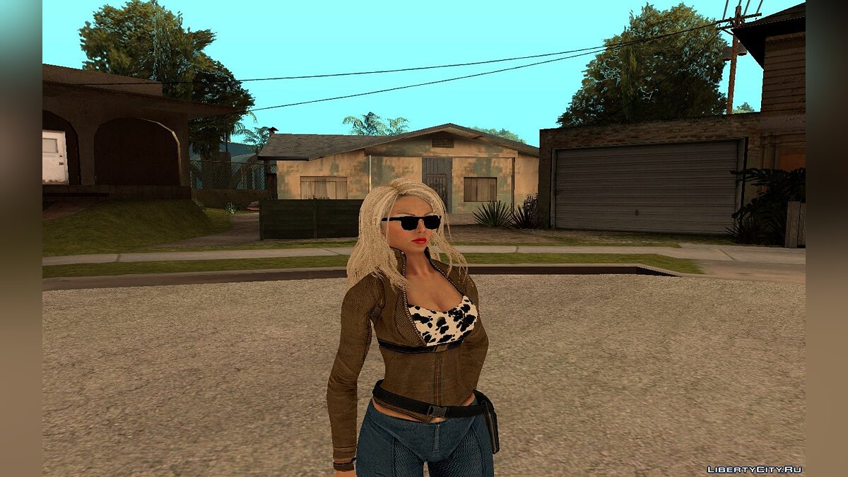 Скачать Eva Girl для GTA San Andreas