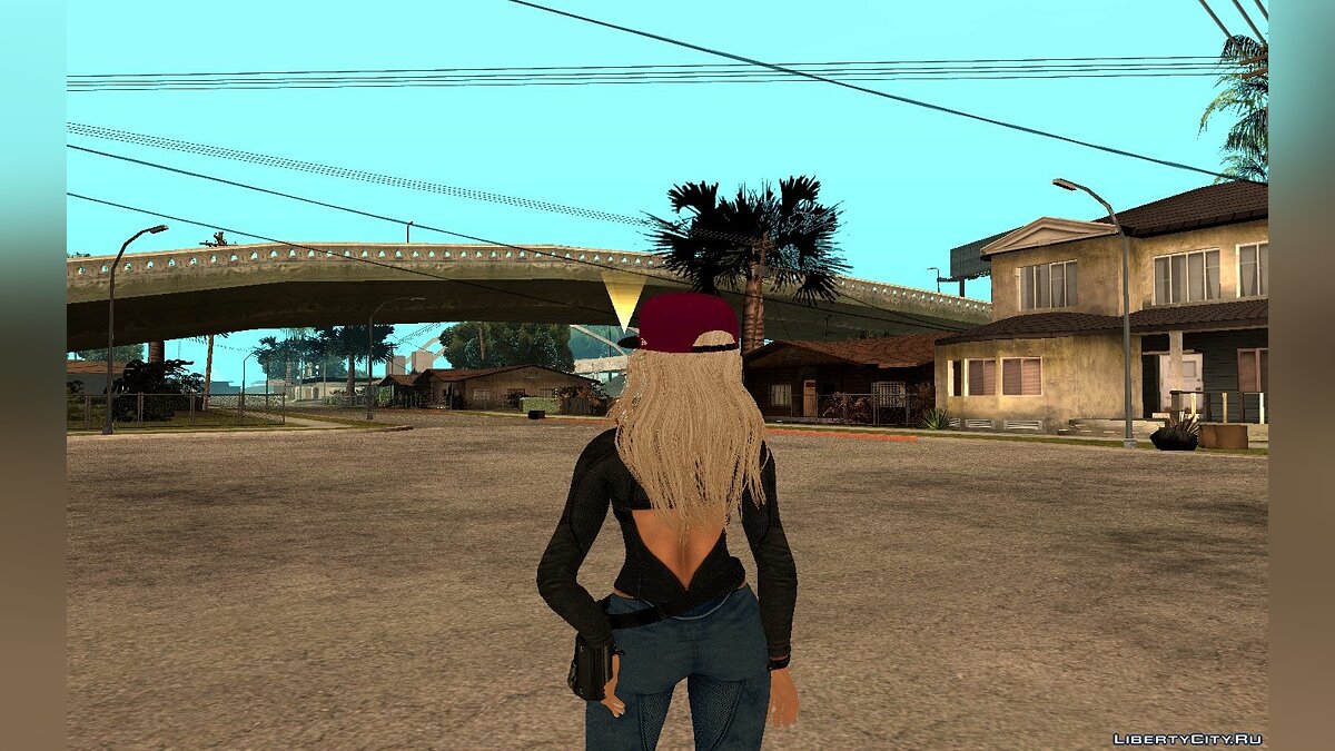 Скачать Eva Girl для GTA San Andreas