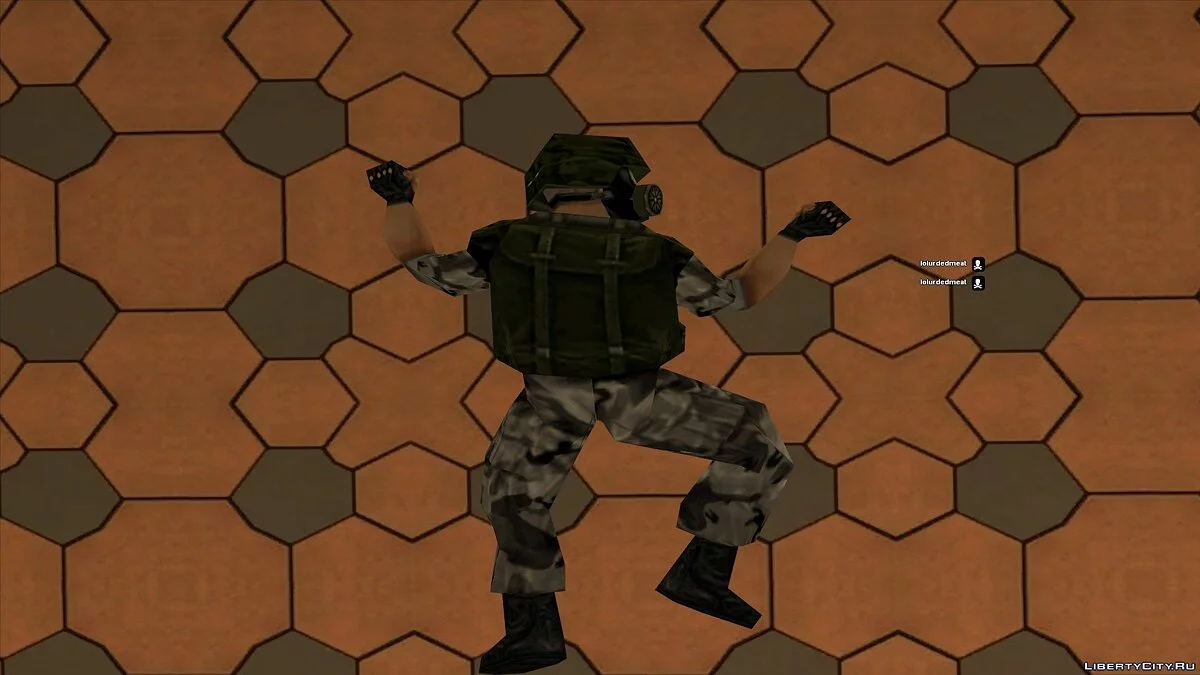 Half-Life: Opposing Force HECU Grunt / GTA San Andreas