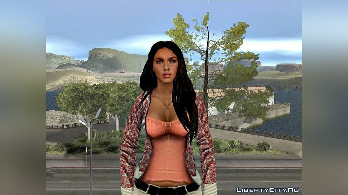 Скачать Megan Fox для GTA San Andreas