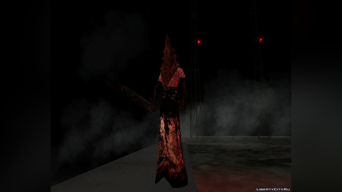 Скачать Pyramid Head From Silent Hill: Homecoming для GTA San Andreas